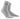 An image of a 5-Light-Grey-15-20mmHg-Mens All-Day Merino Mid-cut Compression Socks | Compression Apparel