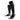 An image of a 5-Black-Grey-20-30mmHg-Mens CEP Hiking Merino Light Knee-high Compression Sock | Compression Apparel