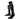 An image of a 5-Black-Light-Grey-20-30mmHg-Mens CEP Ultralight Knee-high Compression Sock | Compression Apparel