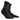 An image of a 5-Black-Mens Reflective Compression Mid Cut Socks (Copy) | Compression Apparel