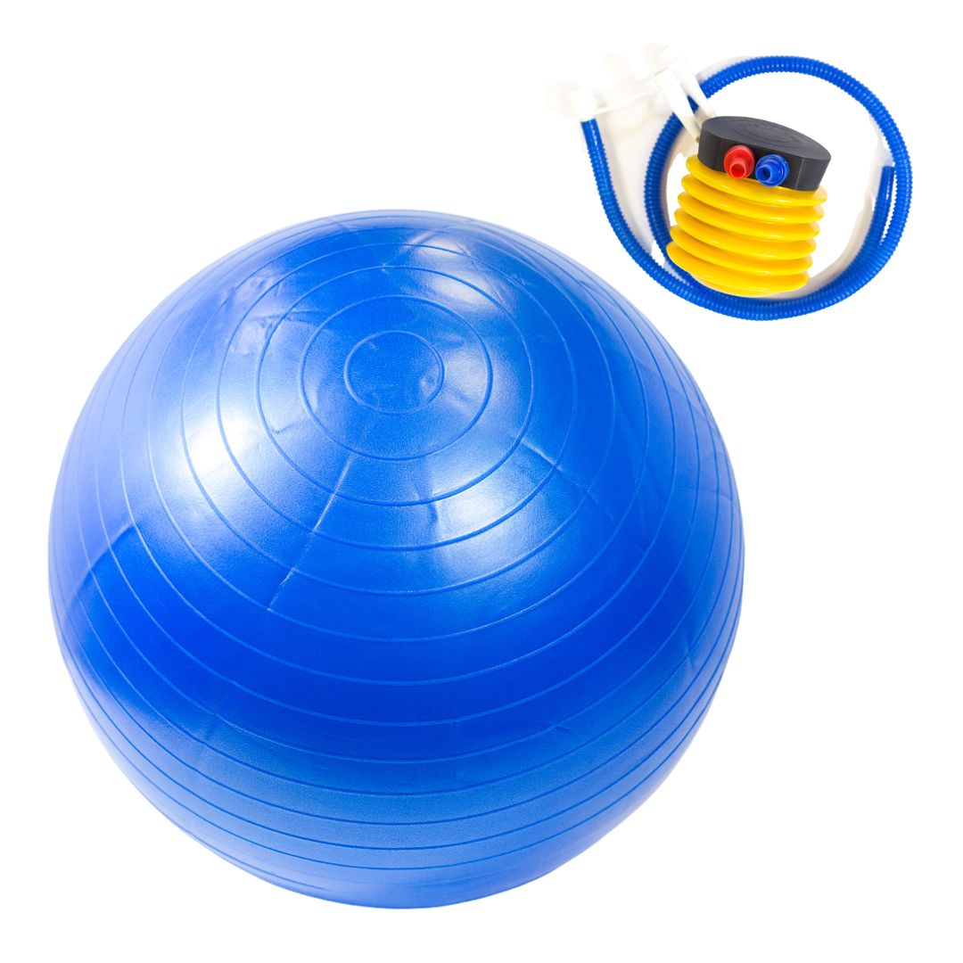 Exercise Ball, Ball Ch With Pump, St Fitness Ball Compatible With