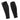 An image of a  5-Black-20-30mmHg-Mens CEP 5.0 CORE Run Calf Sleeve Compression | Compression Apparel