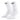 An image of a  5-White-20-30mmHg-Mens CEP 5.0 CORE Run Mid-Cut Compression Sock | Compression Apparel