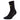 An image of a  5-Black-15-20-mmHg-Mens CEP CORE Ultralight Mid-Cut Compression Sock | Compression Apparel