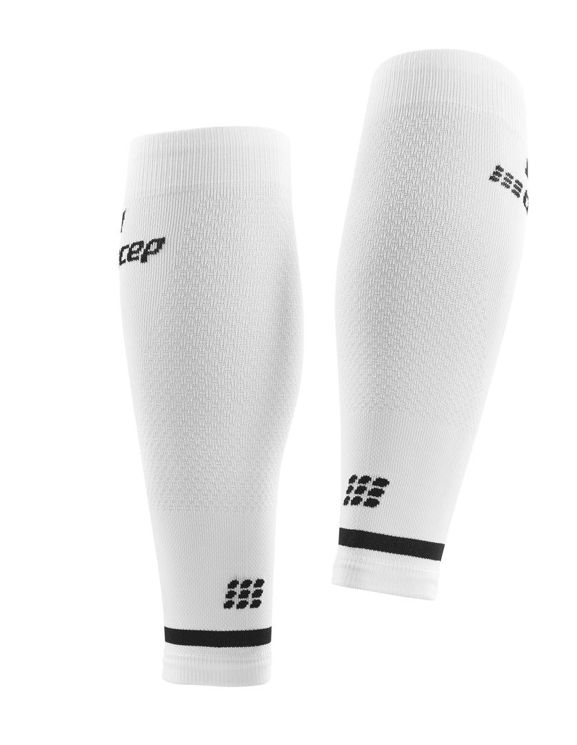 Compression Calf Sleeves White