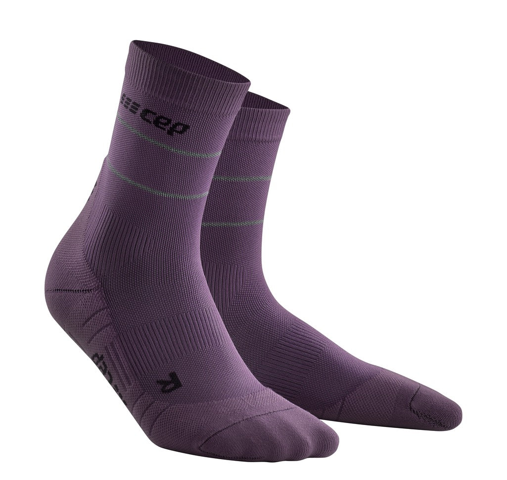 CEP - Compression medium socks 18cm for women Mid Cut Reflective