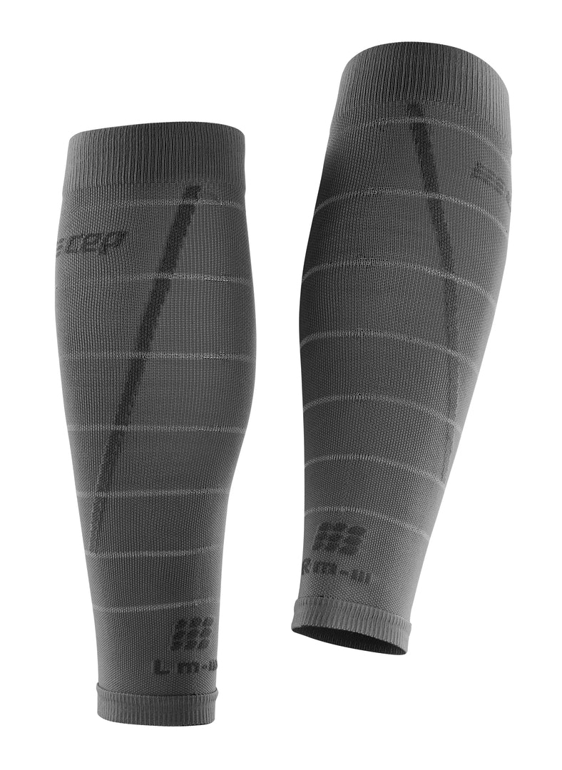 Ultralight Compression Calf Sleeves - Grey/Light Grey – Gazelle Sports