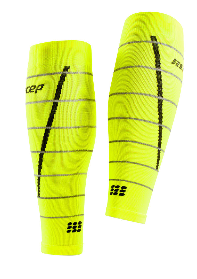 Nylon Compression Calf Sleeves (Yellow) – ReDesign Sports