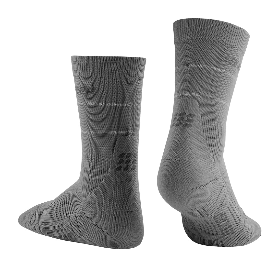 Reflective Compression Mid Cut Socks – Compression Care