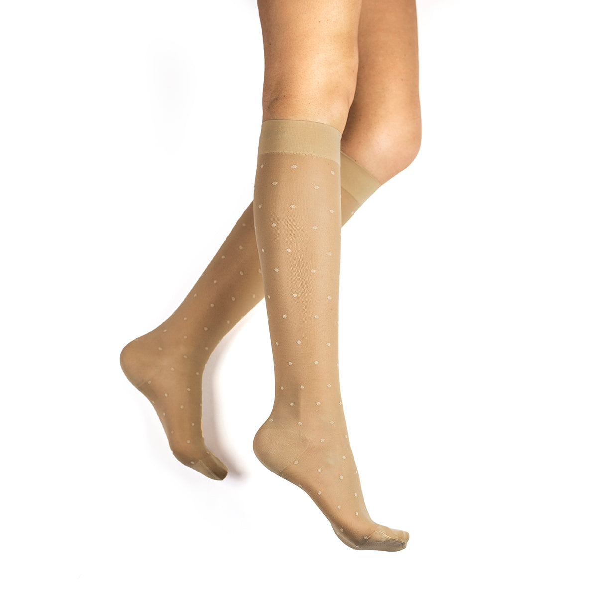 REJUVA Knee-high Sheer Compression Socks