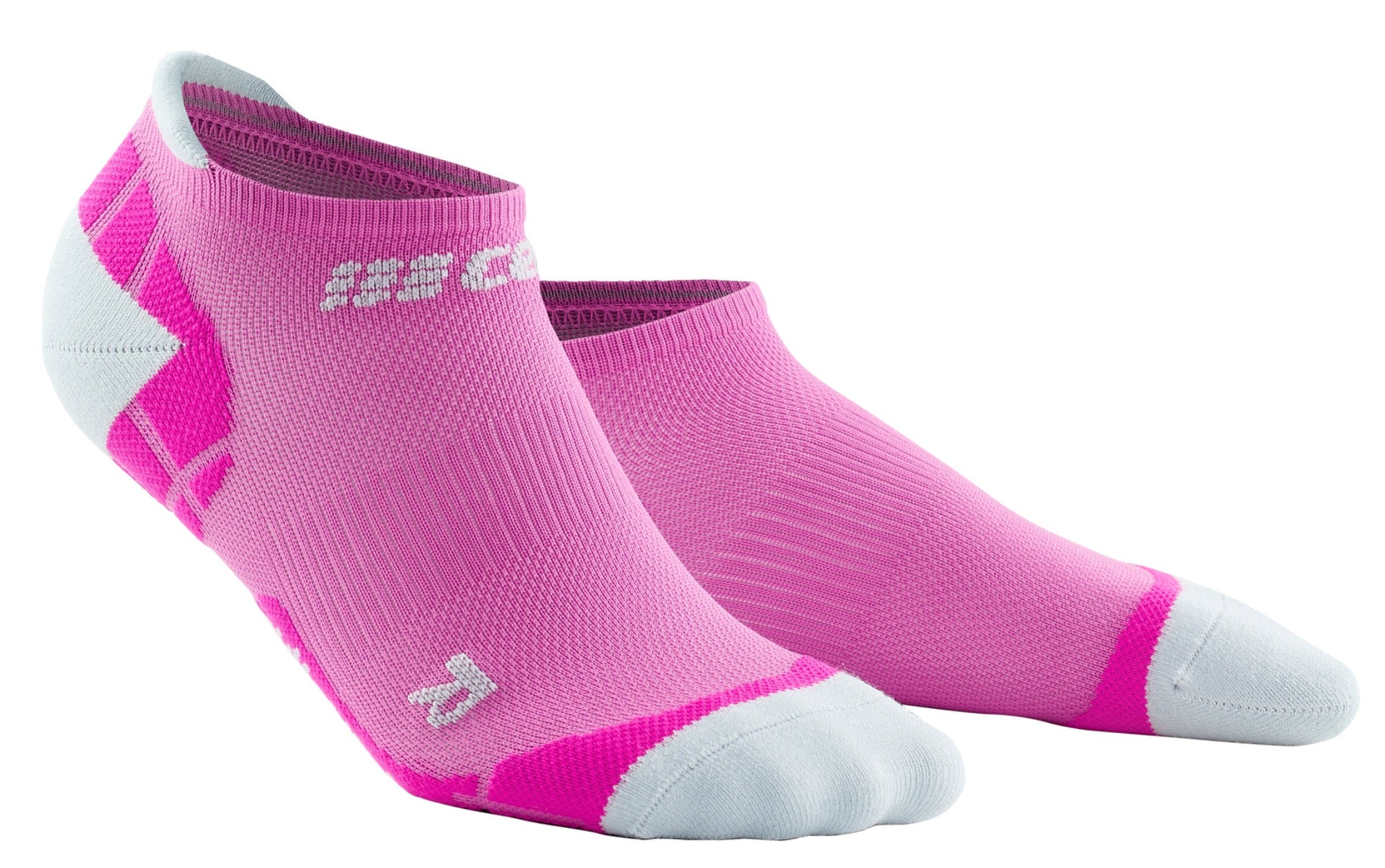 CEP Run Ultralight Socks Women's Pink/Light Grey - Running Free Canada