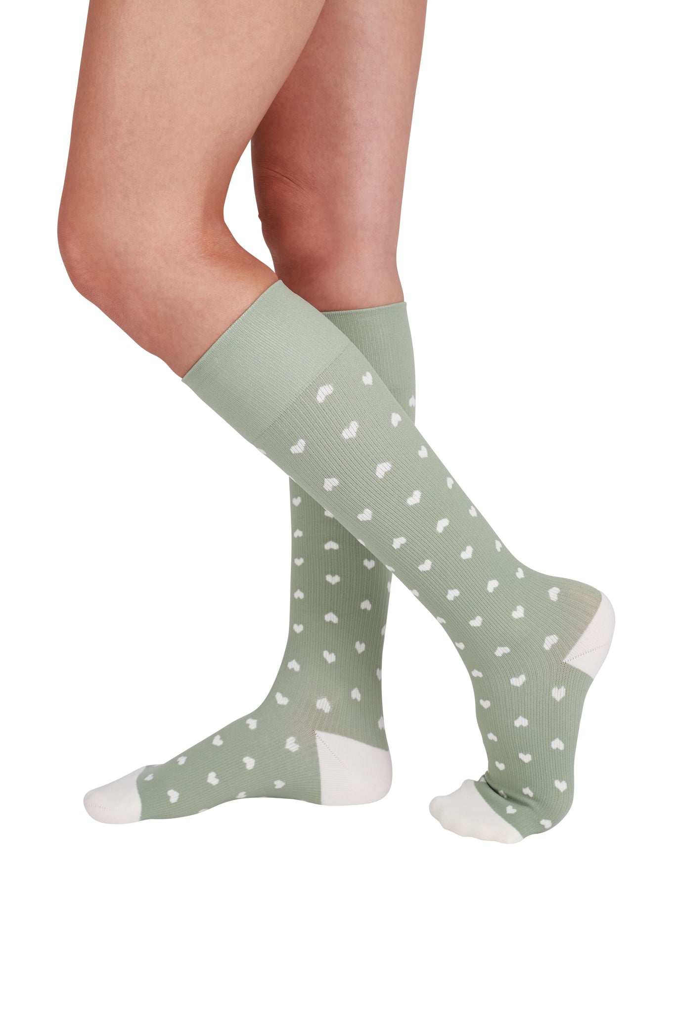 REJUVA Heart Knee-high Compression Socks | Compression Care