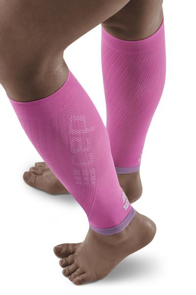 CEP Women's Athletic Compression Run Sleeves - Calf Sleeves for Performance  3 4.0 - Rose